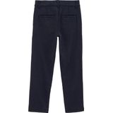 WE Fashion - Slim Fit Broek - Marineblauw