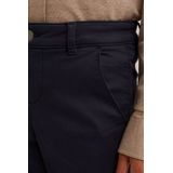 WE Fashion - Slim Fit Broek - Marineblauw