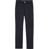 WE Fashion - Slim Fit Broek - Marineblauw