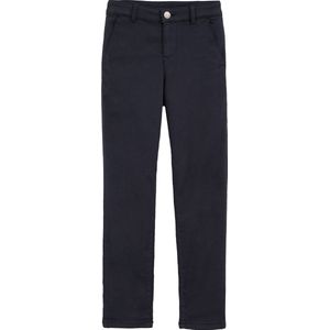 WE Fashion - Slim Fit Broek - Marineblauw