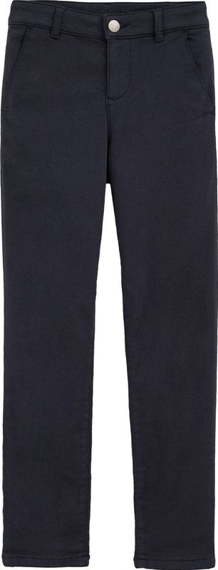 WE Fashion - Slim Fit Broek - Marineblauw