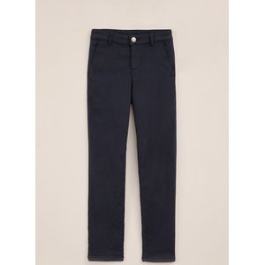 WE Fashion - Slim Fit Broek - Marineblauw