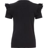 WE Fashion Meisjes T-shirt met ruches