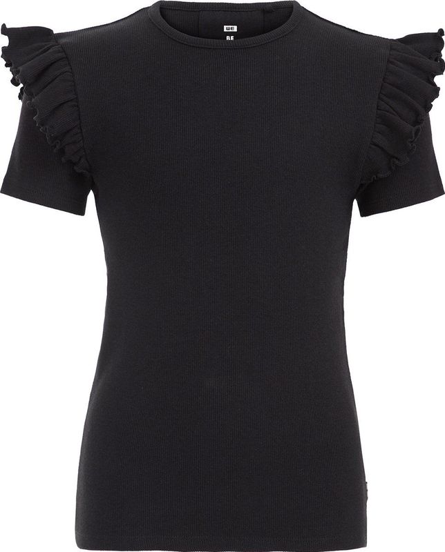 WE Fashion Meisjes T-shirt met ruches