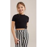 Bikini - Effen - Jersey - Ronde Hals - Kwartmouw - Slanke Pasvorm