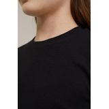 Bikini - Effen - Jersey - Ronde Hals - Kwartmouw - Slanke Pasvorm