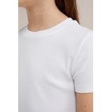 WE Fashion - T-shirt - Zacht Katoenmix - Ronde Hals - Korte Mouwen