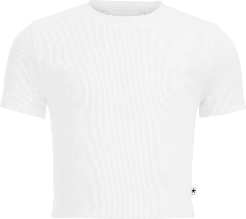 WE Fashion - T-shirt - Zacht Katoenmix - Ronde Hals - Korte Mouwen