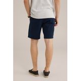 WE Fashion - Chino Short - Katoenmix - Blauw