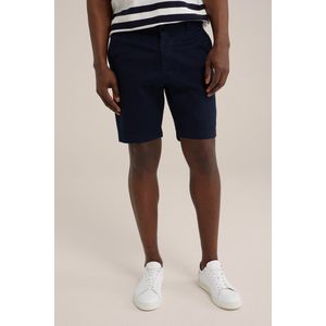 WE Fashion - Chino Short - Katoenmix - Blauw
