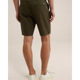 WE Fashion - Chino - Kaki - Regular Fit - Knielengte