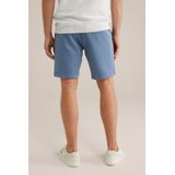 WE Fashion - Heren slim fit chinoshort - Slim Fit - Lichtblauw -  Maat: 28