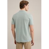 WE Fashion - Slim Fit Polo - Piquékatoen - Met Structuur