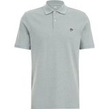 WE Fashion - Slim Fit Polo - Piquékatoen - Met Structuur