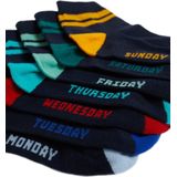 Huissokken - Katoenmix - Set van Zeven Paar