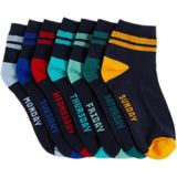 Huissokken - Katoenmix - Set van Zeven Paar