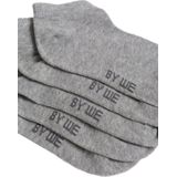 WE Fashion - Enkelsokken - Grijs - Set van 5