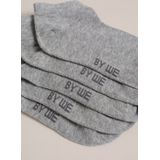 WE Fashion - Enkelsokken - Grijs - Set van 5
