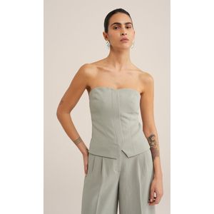 WE Fashion Dames strapless korset top