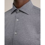 WE Fashion - Gebreid Slim Fit Overhemd - Royal Navy