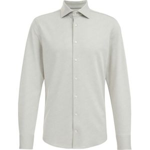 WE Fashion Heren slim fit overhemd met dessin