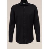 WE Fashion - Slim Fit Overhemd - Luxe Katoen - Ingeweven Structuur