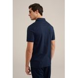 Van Gils - Slim Fit - Polo - Donkerblauw - Katoen