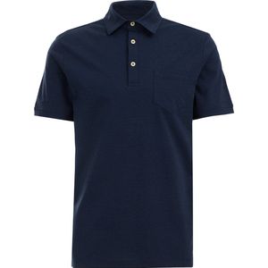 Van Gils - Slim Fit - Polo - Donkerblauw - Katoen