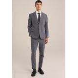 Overhemd - Slim Fit - Ingeweven Textuur - Klassieke Knoopsluiting - Stijlvol