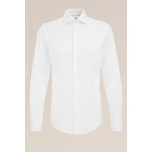 Fundamentals - Slim Fit - Overhemd - Wit - Katoen