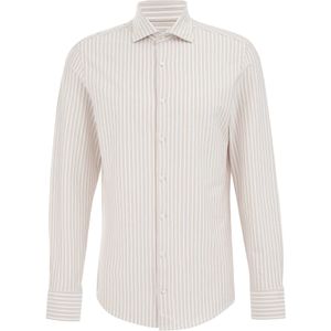 Fundamentals - Slim Fit - Overhemd - Beige - Katoen