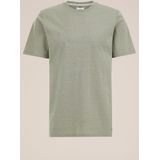 WE Fashion - Blouse - Donkergroen - Klassieke Blouse - Lange Mouw