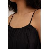 Jurkje - Viscosemix - Spaghettibandjes - Ronde Hals - Strikceintuur