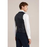 WE - Fundamentals - Gilet - Donkerblauw - Polyester - V-hals