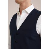 WE - Fundamentals - Gilet - Donkerblauw - Polyester - V-hals
