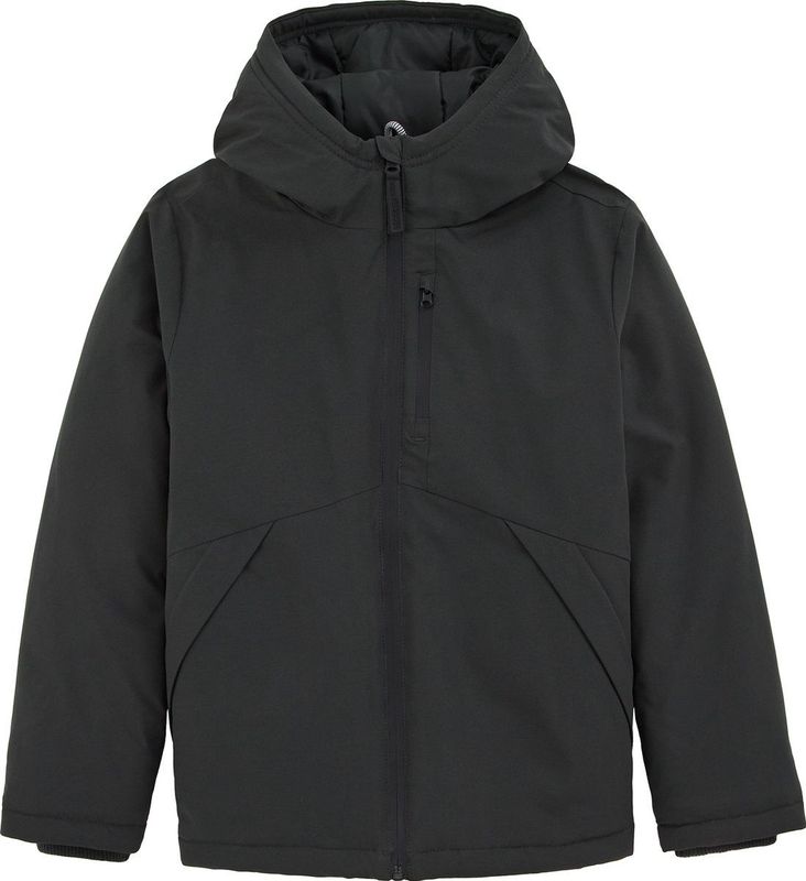 WE Fashion Winterjas  donkergroen