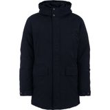 WE Fashion - Gewatteerde Winterjas - Donkerblauw - Heren