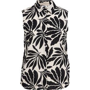 Blouse - Regular Fit - Viscose - Kraag - Knoopsluiting - Tijdloze Look