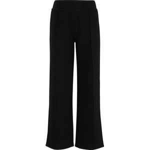 WE Fashion Meisjes straight leg broek met structuur