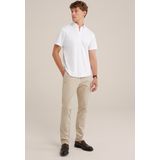 Overhemd - Katoenmix - Korte Mouwen - Slim Fit - Comfortabel