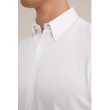 Overhemd - Katoenmix - Korte Mouwen - Slim Fit - Comfortabel