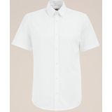 Overhemd - Katoenmix - Korte Mouwen - Slim Fit - Comfortabel