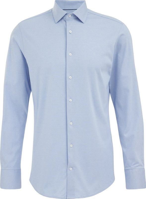 Overhemd - Jacquard - Katoen - Slim Fit - Trendy Dessin