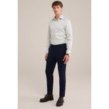 WE Fashion - Slim Fit Overhemd - Lichtgroen