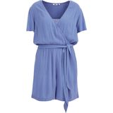 WE Fashion - Dames Maxi-jurk - Zwart - Lurex-kwaliteit - Regular fit