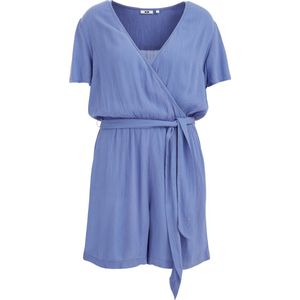 WE Fashion - Dames Maxi-jurk - Zwart - Lurex-kwaliteit - Regular fit