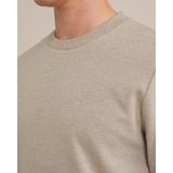 WE Fashion - Regular Fit - Sweater - Beige - Katoen