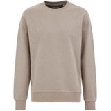 WE Fashion - Regular Fit - Sweater - Beige - Katoen