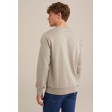 WE Fashion - Regular Fit Sweater - Katoenmix - Ronde Hals - Lange Mouwen