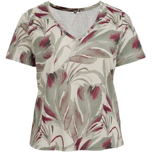 WE Fashion - Curve - T-shirt - Met Dessin